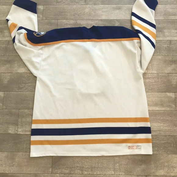 VTG Buffalo Sabres MASKA Hockey Jersey Extra Large - Picture 2 of 8